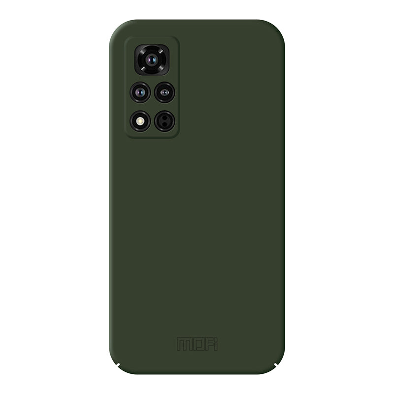 MOFI JK Qin Series For Honor V40 5G Phone Case Skin-Feel Protective Phone Cover - Orange MOFI JK Qin Series For Honor V40 5G Phone Case Skin-Feel Protective Phone Cover - Orange